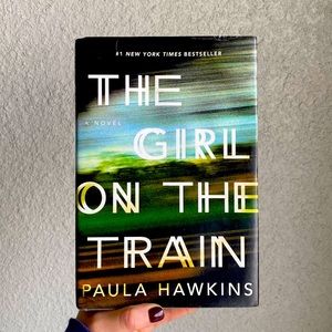 Hard cover girl on the train novel